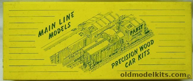 Main Line Models 1/87 36' Outside Braced Wood Livestock Stock Car (Cattle Car)  - Rio Grande - HO Craftsman Kit, CC-3 plastic model kit